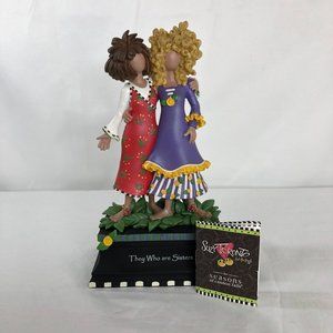 Suzy Toronto They Who are Sisters Figurine Seasons of Cannon Falls 2008 Booklet